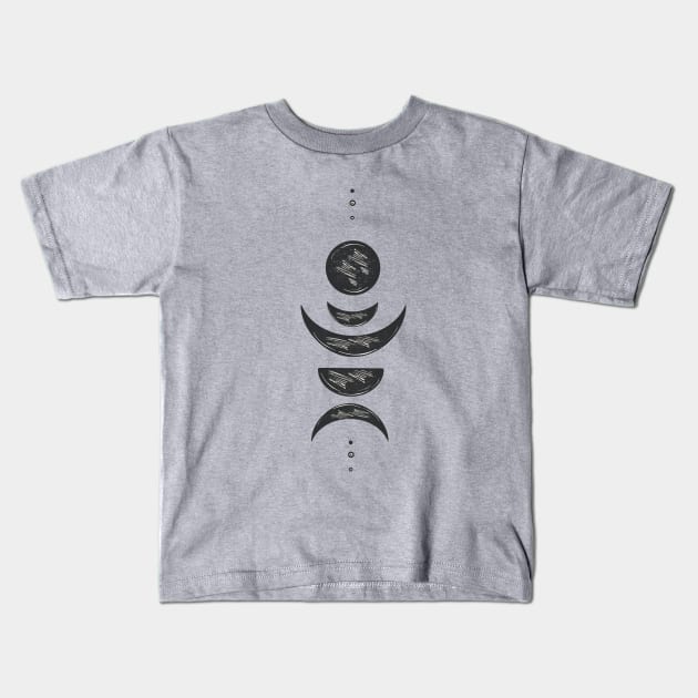 Luna Soul Series 12 Kids T-Shirt by studioaartanddesign